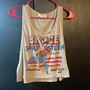 Bruce Springsteen Crop Tank!